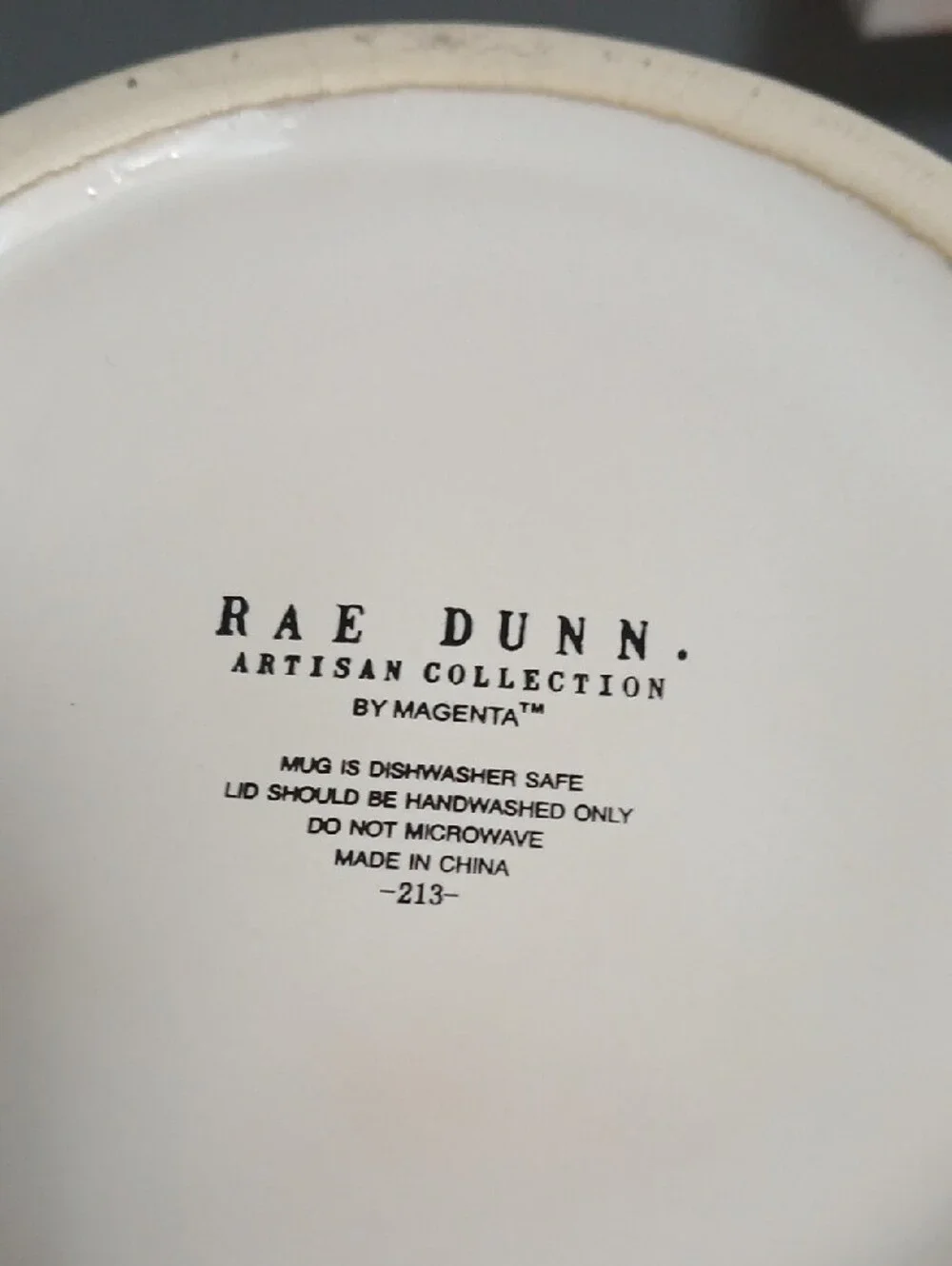 New!! Rae Dunn Cream Ceramic FLOUR Canister NWT